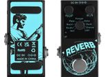 Pedale Riverbero Per Chitarra - Pedale Effetti Digitale - 9 Modalità - True Bypass - Connessione Usb - Controllo Con Manopola - Modulazione - Nero