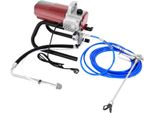 Spruzzatore Di Vernice Airless - Pistola A Spruzzo Elettrica 1800 W - Pressione Regolabile - Portata 1,8 L/Min - Per Pareti E Soffitti - Spina Ue - Rosso