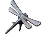 Statua Decorativa Libellula In Ghisa