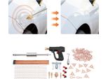 Set Per Riparazione Ammaccature Carrozzeria, 86 Pezzi - Estrattore Ammaccature E Martello Scorrevole - Per Ammaccature Auto - Lavorazione Lamiera - Per Casa E Officina - Nero