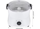 Pelapatate Elettrico - Capacità 0,8 Kg - 85 W - 220-240 V - Acciaio Inossidabile 430 - Con Coperchio - 2-4 Min - Azzurro Cielo