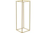 Portafiori - Set Di Telai Geometrici In Metallo - 5 Pezzi - Acciaio - Per Matrimoni - Capacità Di Carico 5-10 Kg Per Supporto - Oro