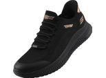 Skechers Slip-Ins Bobs Squad 4 Dire Step Sneakers Da Donna Nero
