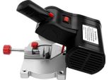 Mini Sega Circolare Da Tavolo - Sega Da Banco Compatta - 90 W - 6000 Giri/Min - Regolabile Da 0 A 45° - Profondità Di Taglio 4 Mm - 25×14×15 Cm - Alimentazione Ca - Nero