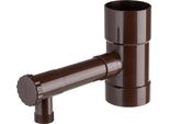 Raccoglitore Di Acqua Piovana - Rubino Per Tubo Di Scarico - Con Valvola - Per Tubo Di Scarico Da 80 Mm - Facile Da Montare