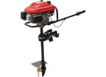 Motore Fuoribordo - Albero Corto 4 Tempi - Potenza 3,5 Kw - Cilindrata 200 Cc - Raffreddamento Ad Aria - Accensione Cdi - Nero
