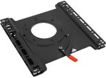 Console Girevole Per Sedile - Piastra Girevole - Rotabile A 360° - Versione Per Carichi Pesanti - Piastra In Acciaio - Per Sedile Conducente - Nero