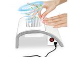 Aspirapolvere Per Unghie - Aspirazione Polveri Manicure 80W - Motore Senza Spazzole - Doppia Turbina - Forte Potenza Di Aspirazione - Silenzioso - Bianco