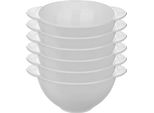 Tazze Da Minestra / Tazze Da Brodo - Set Da 6 - 500 Ml - Argento