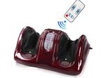 Massaggiatore Plantare - Shiatsu - Con Calore - Impastamento E Rotolamento - Compressione Ad Aria - Allevia La Fascite Plantare - Per Piedi Stanchi - - Rosso