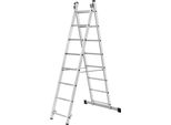 Scala A Pioli In Alluminio - Scala Per Ponteggi - Lunghezza 370 Cm