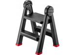 Scala A Pioli E Scaletta Pieghevole - Pieghevole - 2 Gradini - Portata 150 Kg - Prodotto In Polonia
