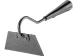 Zappa Da Giardino - Zappa A Manico Curvo/Zappa Oscillante - Larghezza Di Lavoro 12 Cm - Testa In Acciaio - Per Diserbo E Dissodamento Del Terreno