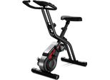 CBX10 - Cyclette Fitness Bike - Pieghevole, Display, Inclinazione Regolabile, Senza Bluetooth, Per Allenamento Cardio - Nero