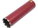 Carotatrice Diamantata - Corona Diamantata M22 112 Mm - Profondità Di Foratura 410 Mm - Spessore Parete 4 Mm - Per Cemento Armato - A Umido/A Secco - Rosso