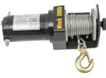 Verricello Elettrico - 12 V - Impermeabile IP67 - Sollevamento Verticale 200 Kg, Forza Di Trazione 900 Kg - Recupero Fuoristrada E Traino - Nero