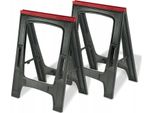 Cavalletti Da Sega - Set Cavalletti Da Lavoro - Per Il Taglio Del Legno - Capacità Di Carico 340 Kg - 2 Pezzi
