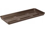 Fioriera Da Balcone - Fioriera - Lunghezza 40 Cm - Dimensioni Medie - Marrone