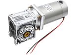 Motore A Vite Senza Fine - NMRV40 - 12 V Cc 200 W - Coppia Elevata - Motore A Spazzole In Rame - 1800 Giri/Min - Argento