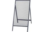 Setaccio Per Sabbia - Setaccio Da Cantiere/Rete Metallica - 120X60 Cm - Maglia 8 Mm - Grigio