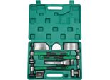 Kit Di Riparazione Carrozzeria - Kit Di Riparazione Ammaccature 9 Pezzi - Acciaio - Manuale - Martello E Incudini - Rimozione Ammaccature - Verde