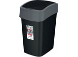 Cestino Dei Rifiuti - Cestino Per Rifiuti - Capacità 50 L - Modello Robusto - Nero