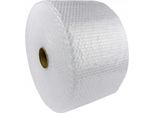 Pellicola A Bolle D'aria / Pellicola Bugnata - Rotolo - Larghezza 40 Cm - Lunghezza 100 M - Ammortizzante - Trasparente