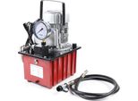 Pompa Idraulica Elettrica - Gruppo Idraulico - Serbatoio 7 L - Pressione 700 Bar - Potenza 750 W - Tensione 220 V - Valvola Manuale