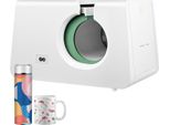 Pressa Per Tazze - Pressa Per Tazze A Sublimazione - Automatica - 10-11 Oz - Pulsante One-Touch - Portatile - Ue 220 V - Ce - Rosso