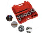 Set Di Filettatrici Per Tubi - Filettatrice Manuale Bspt - Teste Di Taglio In Acciaio - Utensili Per Installatori - Per Tubi Metallici - Rosso