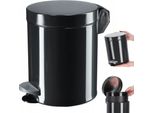 Cestino/Bidone Della Spazzatura - Cestino Con Pedale - 5 L - Con Pedale - Compatto - Per Bagno O Cucina
