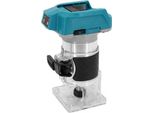Fresatrice Per Legno Fresatrice Per Bordi - Fresatrice Di Rifinitura - Senza Spazzole - 600 W - Batteria Da 18 V - Per La Lavorazione Del Legno, Scanalature E Incisioni - Blu