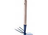 Zappa Da Giardino - Zappa Manuale Con Denti Coltivatore - Zappa E Coltivatore 2 In 1 - Manico 35 Cm