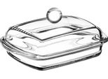 Burriera - Contenitore Per Burro - Con Coperchio In Vetro - 16 Cm - Classica