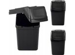 Pattumiere - Set Per La Raccolta Differenziata - Set Da 3 - 3×25 L