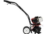 Mini Motozappa - Motocoltivatore - 52 Cc Monocilindrico A 2 Tempi, Raffreddato Ad Aria - 1700 W - 6500-7000 Giri/Min - Larghezza Di Lavoro 30 Cm, Profondità 3-12 Cm - Rosso