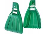 Rastrello Da Giardino - Rastrello Manuale Con Artigli - Plastica - Per Foglie E Erba