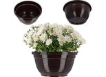 Vaso Da Tomba - Vaso In Plastica - 13 Cm - Taglia S - Per Lapide - Nero