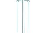 Sostegno Per Piante E Fiori Da Giardino - Sostegno Ad Anello In Metallo - Altezza 90 Cm - Set Da 3 Pezzi