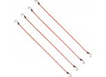 Corde Elastiche Con Ganci - Tenditori Per Teloni - Elastici - Corde Bungee - Per Teloni - 4 Pezzi