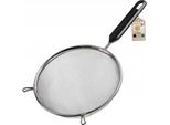 Setaccio Per Farina - Setaccio Da Cucina - Acciaio Inossidabile - Diametro 16 Cm - Fcm - Per La Pasticceria
