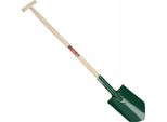Vanga/Pala - Vanga Da Giardino - Lama Affilata - Lama In Metallo - Manico In Legno - Rinforzata - 117 Cm