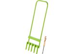 Arieggiatore Per Prato - Arieggiatore Manuale A Punte - Punte Da 30 Cm - Per L'arieggiatura Del Prato - Attrezzo Manuale