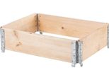 Cassetta Per Ortaggi Ed Erbe Aromatiche - Cassetta Per Piante/Compostiera - 80X60 Cm - Modello Alto - Per Balcone E Giardino