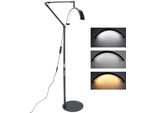 Luce Video A Led - HD-M2X Luce Di Riempimento Da Terra - 20 W - A Forma Di Mezzaluna - 3000-6000 K - Dimmerabile - Treppiede Metallico Regolabile - Alimentazione A Rete - Bianco