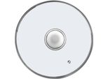 Coperchio In Vetro - Coperchio Universale Per Pentole E Padelle - 24 Cm - Resistente Al Calore - Trasparente