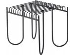 Panchina Da Giardino - Panchina Da Parco - Metallo - 50 Cm - Per Esterni