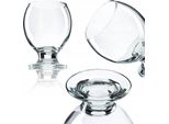 Bicchieri Da Dessert - Set Da 6 Pezzi - 280 Ml - Bicchieri Da Portata Per Bevande E Dessert - Marroni