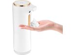 Dispenser Automatico Di Sapone In Schiuma - Dispenser Di Sapone Senza Contatto - Sensore A Infrarossi - Ricaricabile - 3 Livelli Di Schiuma - Per Bagno E Cucina - Bianco