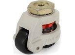 Rotelle Orientabili - Rotelle Livellanti Retrattili Per Macchine - Carichi Pesanti - Rotabili A 360° - Piedini Regolabili - Set Da 4